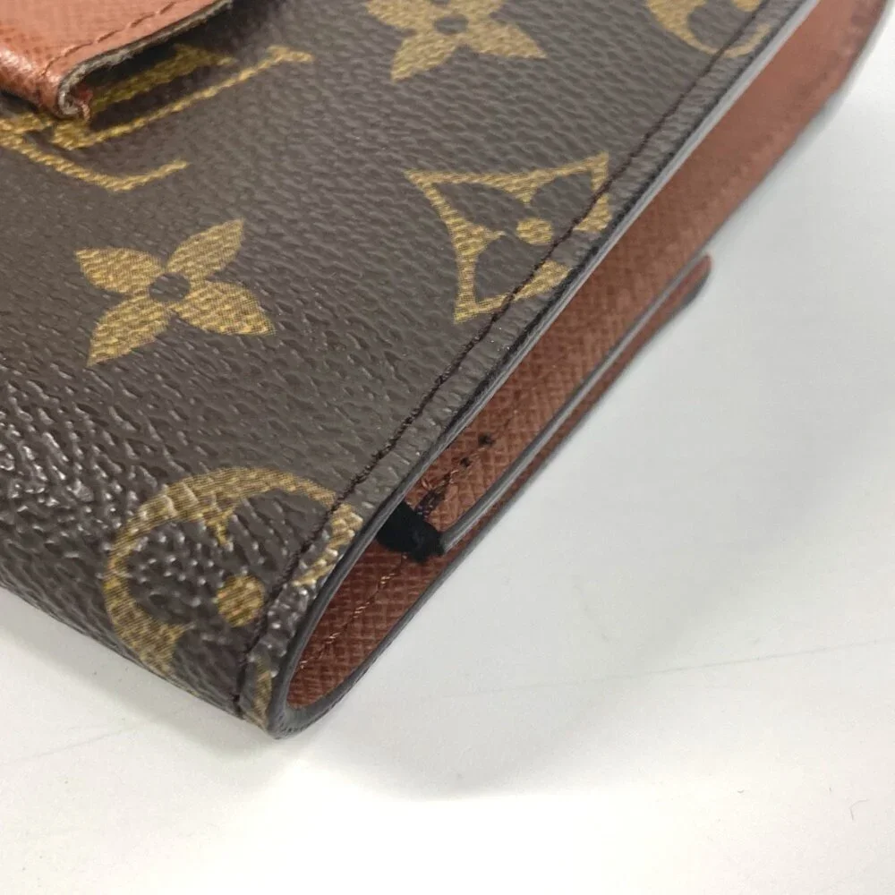 LOUIS VUITTON Authentic Brown Monogram Canvas Hobo Bag